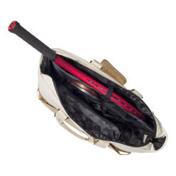 Wilson Women's Tote Sporttasche - Weiß, Khaki 19 Wilson Women's Tote Sporttasche - Weiß, Khaki -Sportarten Tennis 0238500000 17