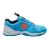 Wilson Rush Pro QL Carpet Teppichschuh Kinder - Hellblau, Orange -Sportarten Tennis 02403000 0 1