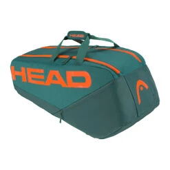 Head Pro Racquet Bag L Schlägertasche - Grßn, Orange
