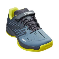 Wilson Kaos 2.0 Allcourtschuh Kinder - Blau, Gelb -Sportarten Tennis 02536000 000