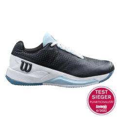 Wilson Rush Pro 4.0 Sandplatzschuh Damen - Schwarz, Blau 13 Wilson Rush Pro 4.0 Sandplatzschuh Damen - Schwarz, Blau -Sportarten Tennis 02546000 000