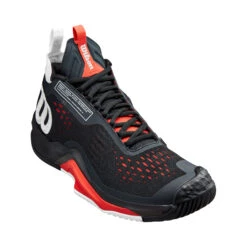 Wilson Rush Pro Tour Mid Allcourtschuh Herren - Schwarz, Rot -Sportarten Tennis 02556000 000