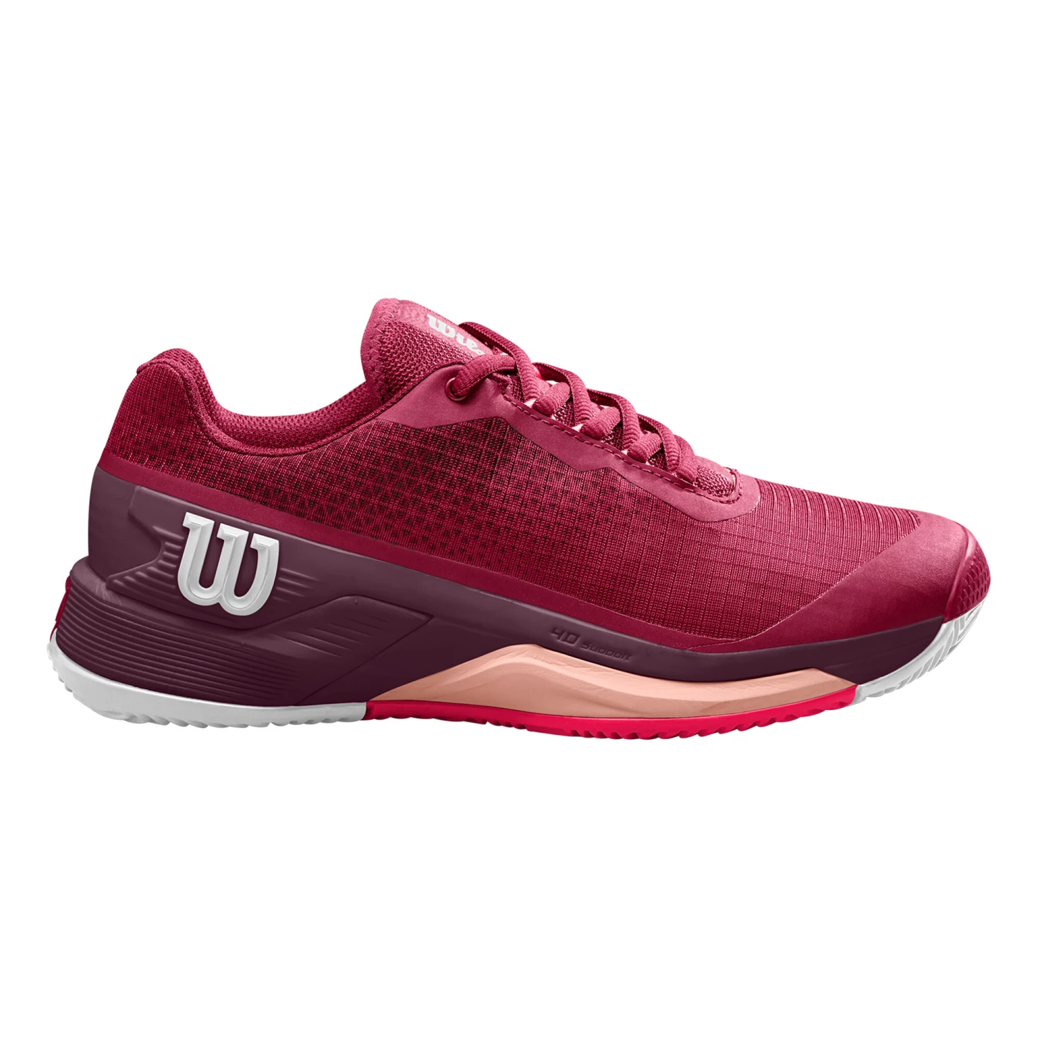 Wilson Rush Pro 4.0 Sandplatzschuh Damen - Dunkelrot, Berry 4 Wilson Rush Pro 4.0 Sandplatzschuh Damen - Dunkelrot, Berry – Bild 2