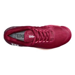 Wilson Rush Pro 4.0 Sandplatzschuh Damen - Dunkelrot, Berry 10 Wilson Rush Pro 4.0 Sandplatzschuh Damen - Dunkelrot, Berry -Sportarten Tennis 02608000 0 4