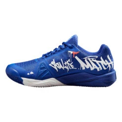 Wilson Rush Pro 4.0 Hope Paris Sandplatzschuh Damen - Blau, Weiß -Sportarten Tennis 02620000 0 3