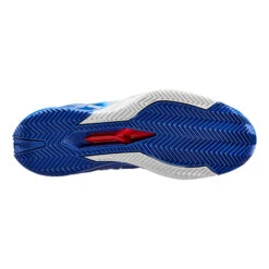 Wilson Rush Pro 4.0 Hope Paris Sandplatzschuh Herren - Blau, Weiß -Sportarten Tennis 02649000 0 5