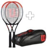 Wilson 2x Clash 100 Pro (Tour) Plus Schlägertasche -Sportarten Tennis 03872000 000