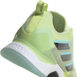 ADIDAS Avacourt Allcourtschuh Damen - Neongrün, Schwarz -Sportarten Tennis 05471000 10