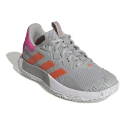 ADIDAS SoleMatch Control Allcourtschuh Damen - Hellgrau, Orange -Sportarten Tennis 05553000 000