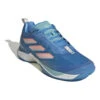 ADIDAS Avacourt Sandplatzschuh Damen - Blau, Weiß -Sportarten Tennis 05558000 000