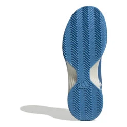 ADIDAS Avacourt Sandplatzschuh Damen - Blau, Weiß -Sportarten Tennis 05558000 0 5