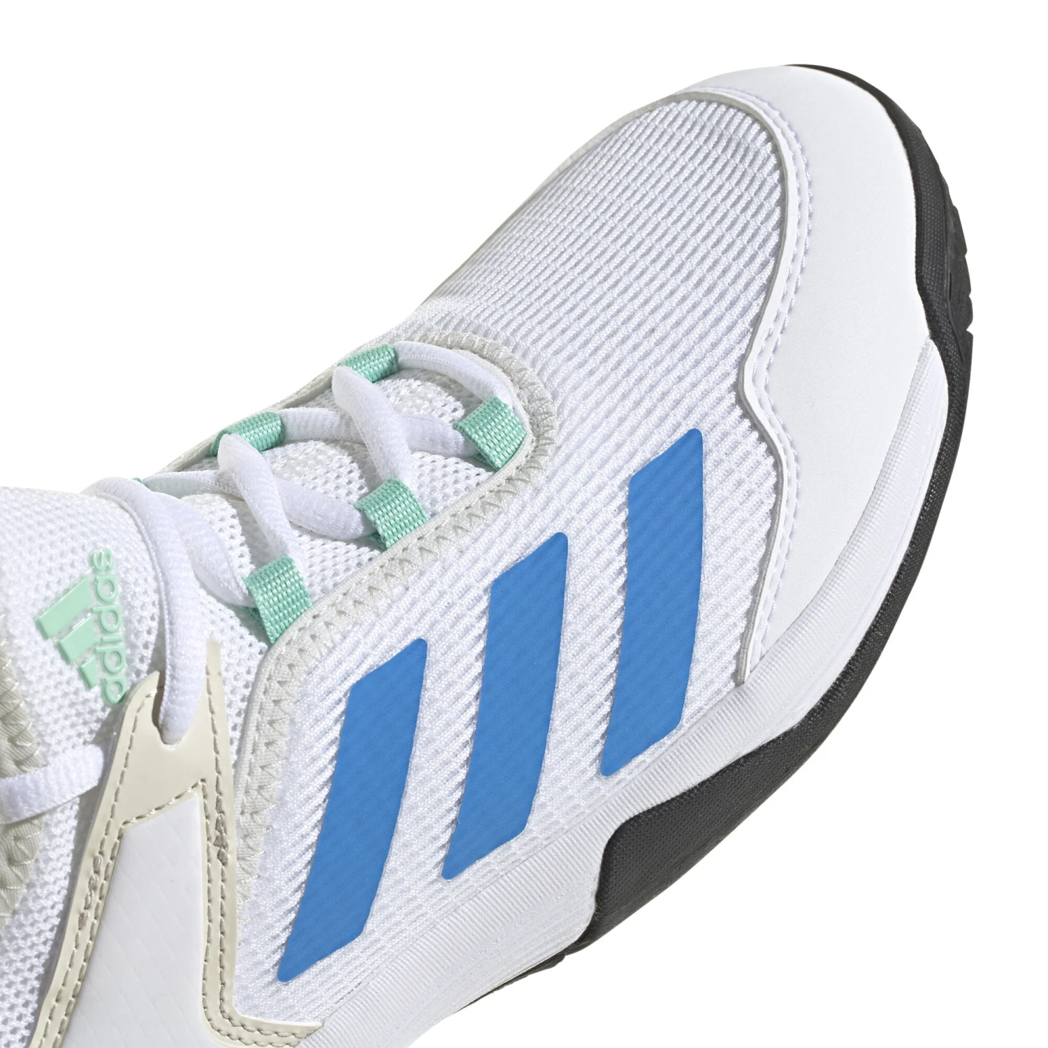 ADIDAS Ubersonic 4 Allcourtschuh Kinder - Weiß, Blau 8 ADIDAS Ubersonic 4 Allcourtschuh Kinder - Weiß, Blau – Bild 6