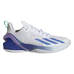 Sportarten Tennis 21 ADIDAS Adizero Cybersonic Allcourtschuh Damen - Weiß, Blau