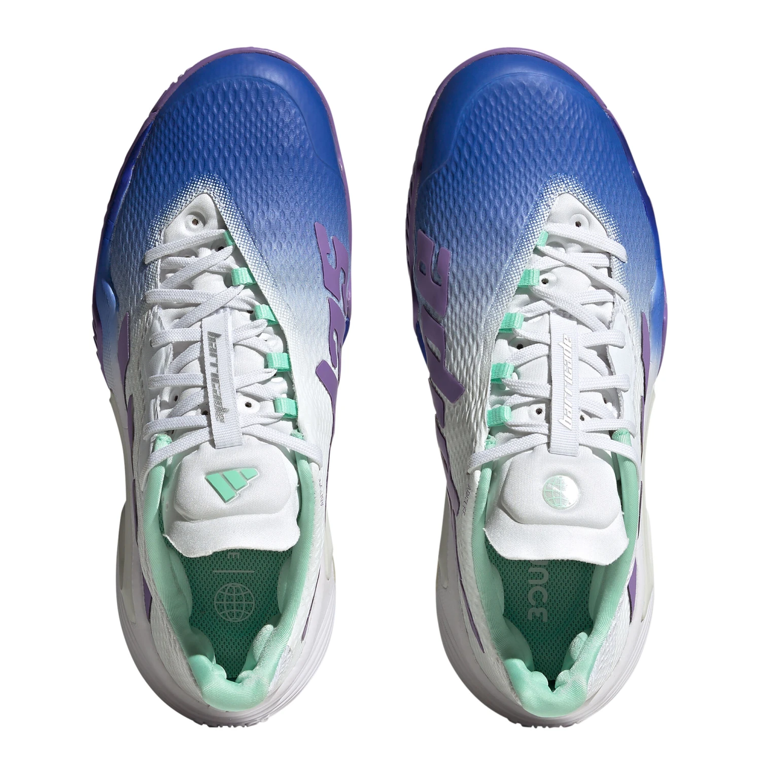 ADIDAS Barricade Allcourtschuh Damen - Weiß, Blau 3 ADIDAS Barricade Allcourtschuh Damen - Weiß, Blau