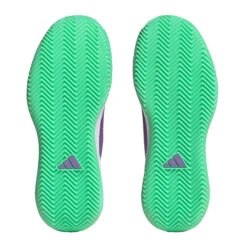 ADIDAS Defiant Speed Sandplatzschuh Damen - Lila, Grün -Sportarten Tennis 05602000 0 5