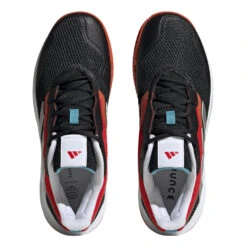 ADIDAS CourtJam Control Sandplatzschuh Herren - Schwarz, Rot 11 ADIDAS CourtJam Control Sandplatzschuh Herren - Schwarz, Rot -Sportarten Tennis 05747000 0 4