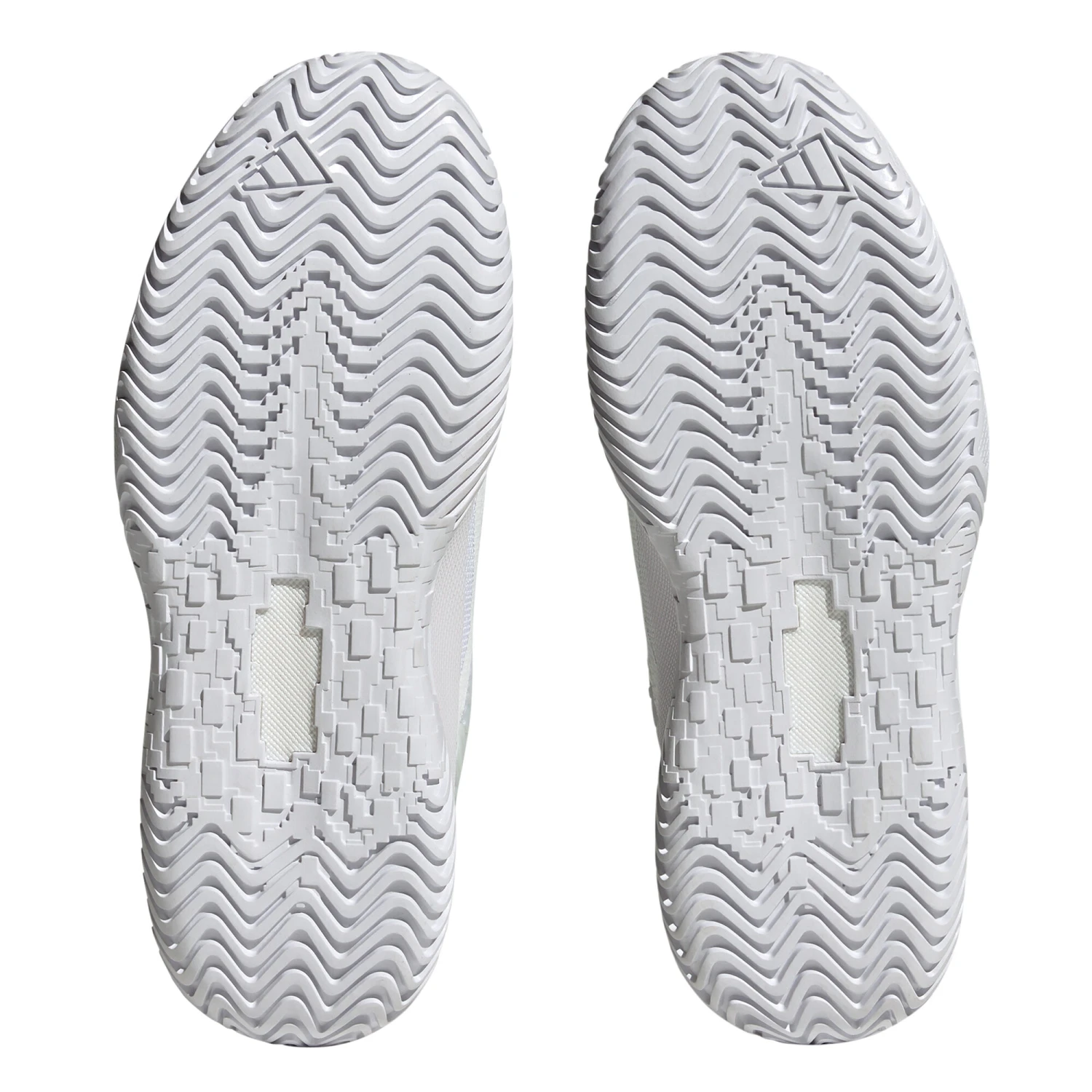 ADIDAS SoleMatch Control Allcourtschuh Damen - Weiß, Silber 4 ADIDAS SoleMatch Control Allcourtschuh Damen - Weiß, Silber – Bild 2