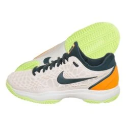 Nike Zoom Cage 3 Clay Sandplatzschuh Damen - Apricot, Dunkelblau -Sportarten Tennis 14845000 0 7