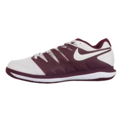 Nike Air Zoom Vapor X Allcourtschuh Damen - Dunkelrot, Creme -Sportarten Tennis 14919000 0 1