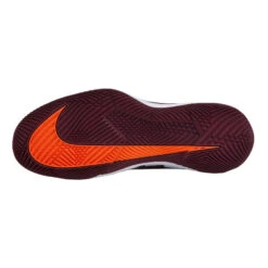 Nike Air Zoom Vapor X Allcourtschuh Damen - Dunkelrot, Creme -Sportarten Tennis 14919000 0 5