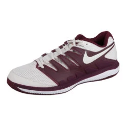 Nike Air Zoom Vapor X Allcourtschuh Damen - Dunkelrot, Creme -Sportarten Tennis 14919000 0 6