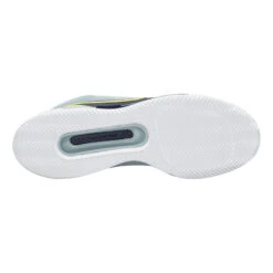 Nike Court Zoom Pro Sandplatzschuh Damen - Hellblau, Gelb