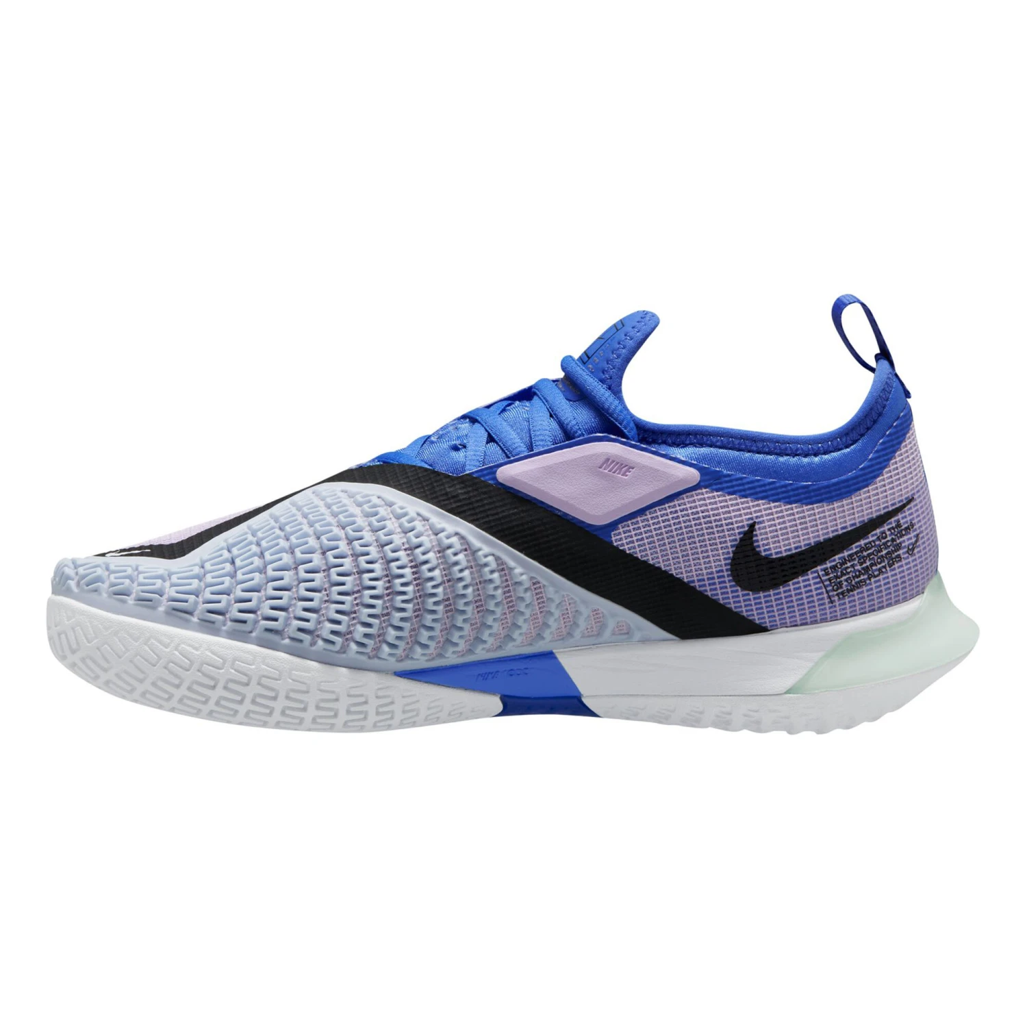 Nike React Vapor NXT Allcourtschuh Damen - Flieder, Blau 4 Nike React Vapor NXT Allcourtschuh Damen - Flieder, Blau – Bild 2