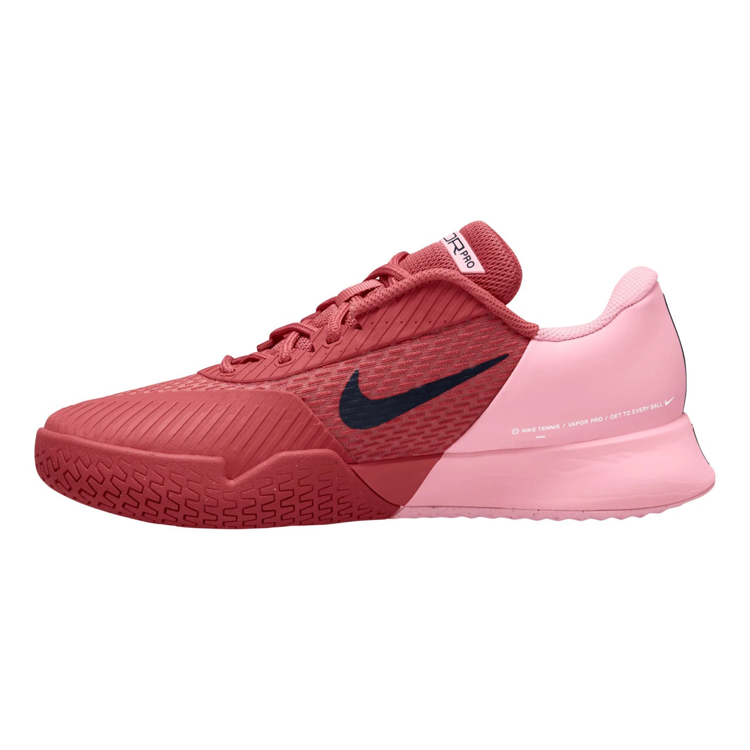 Nike Air Zoom Vapor Pro 2 Allcourtschuh Damen - Dunkelrot, Rosa 5 Nike Air Zoom Vapor Pro 2 Allcourtschuh Damen - Dunkelrot, Rosa – Bild 3
